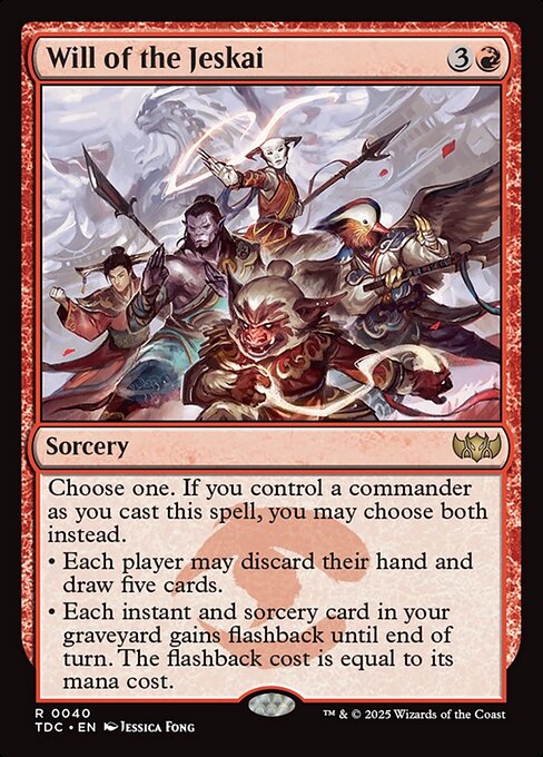 Magic the Gathering Card - Will of the Jeskai - MTG Circle