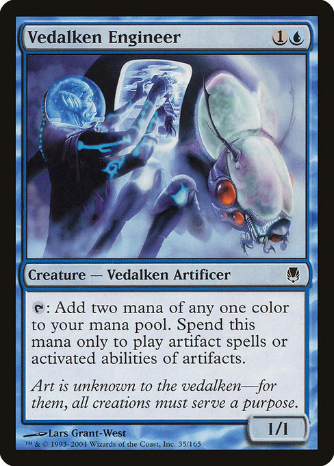 Magic the Gathering Card - Vedalken Engineer - MTG Circle