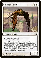 Magic the Gathering Card - Courier Hawk - MTG Circle