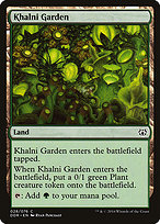 Magic the Gathering Card - Khalni Garden - MTG Circle