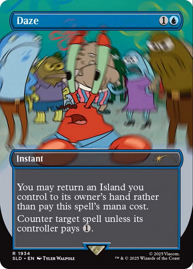 Magic the Gathering Card - Daze - MTG Circle