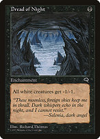 Magic the Gathering Card - Dread of Night - MTG Circle