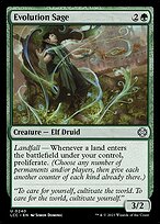 Magic the Gathering Card - Evolution Sage - MTG Circle