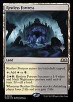 Magic the Gathering Card - Restless Fortress - MTG Circle