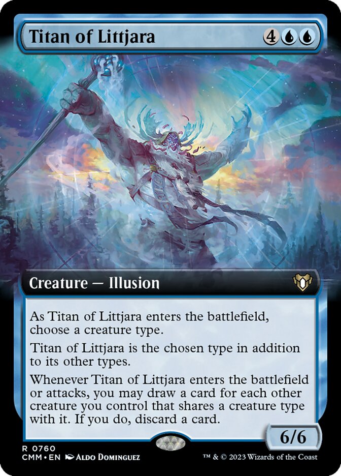 Magic the Gathering Card - Titan of Littjara - MTG Circle