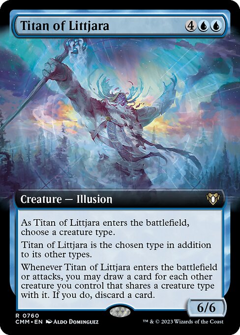 Magic the Gathering Card - Titan of Littjara - MTG Circle