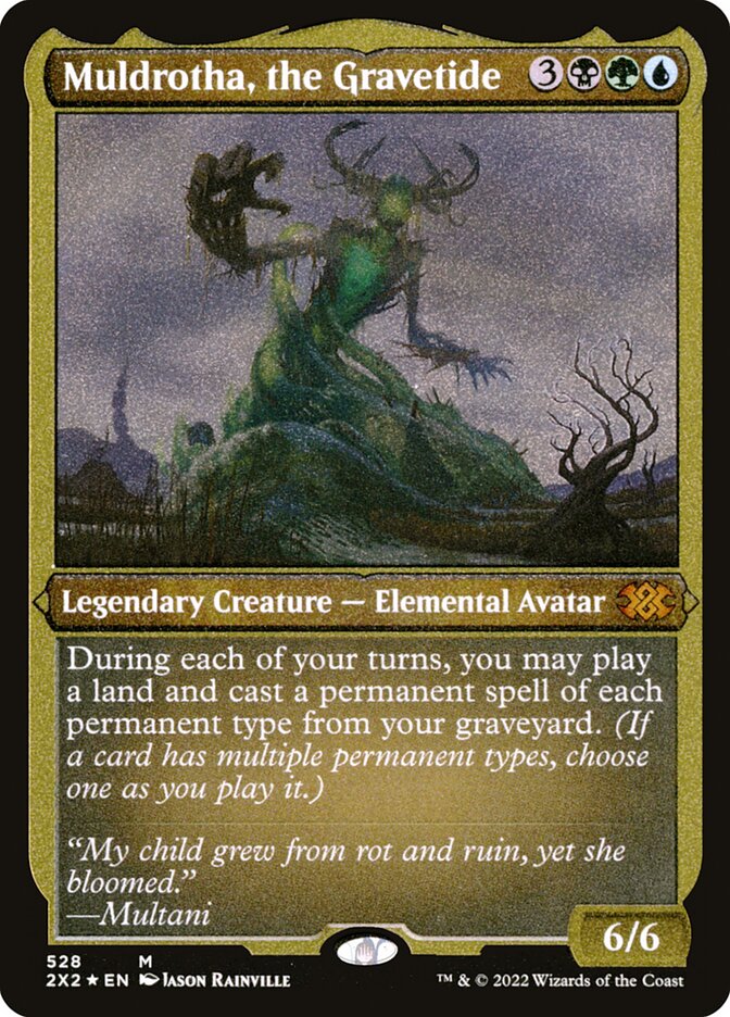 Magic the Gathering Card - Muldrotha, the Gravetide - MTG Circle