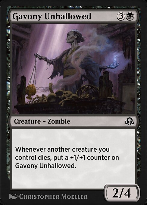 Magic the Gathering Card - Gavony Unhallowed - MTG Circle