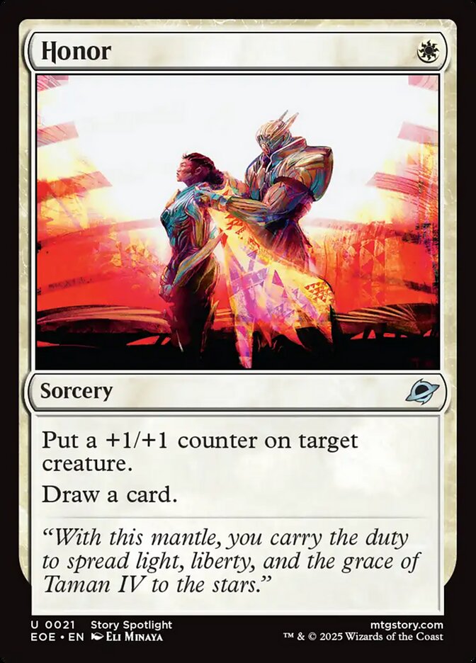 Magic the Gathering Card - Honor - MTG Circle