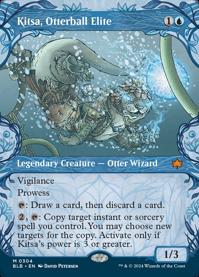 Magic the Gathering Card - Kitsa, Otterball Elite - MTG Circle