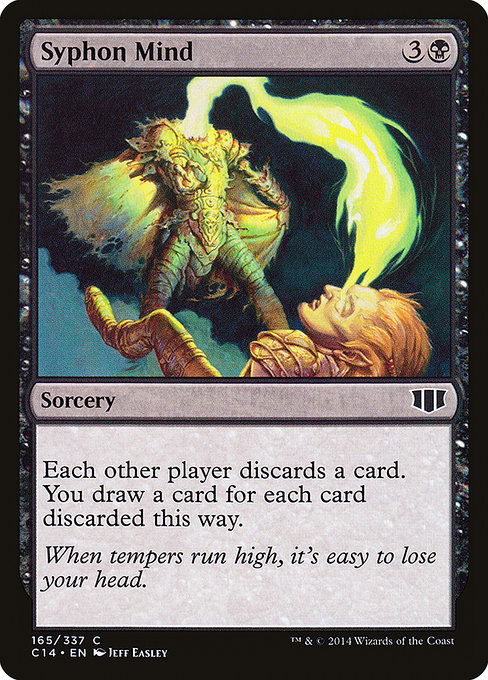 Magic the Gathering Card - Syphon Mind - MTG Circle