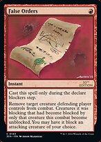 Magic the Gathering Card - False Orders - MTG Circle