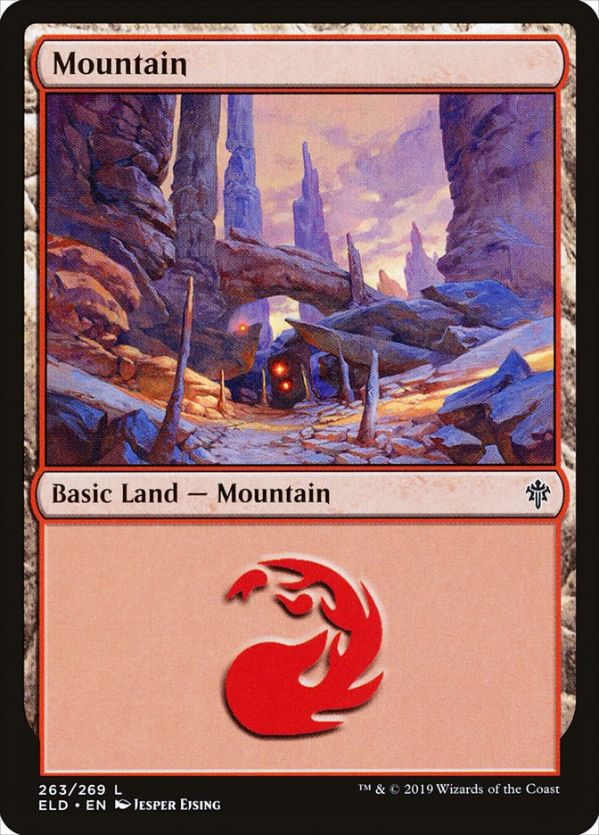 Magic the Gathering Card - Mountain - MTG Circle