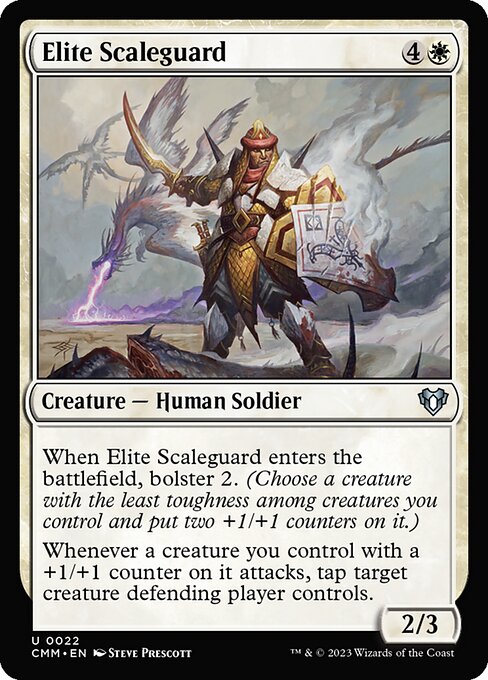 Magic the Gathering Card - Elite Scaleguard - MTG Circle