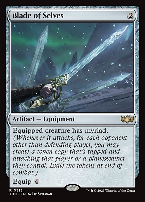 Magic the Gathering Card - Blade of Selves - MTG Circle