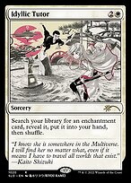 Magic the Gathering Card - Idyllic Tutor - MTG Circle