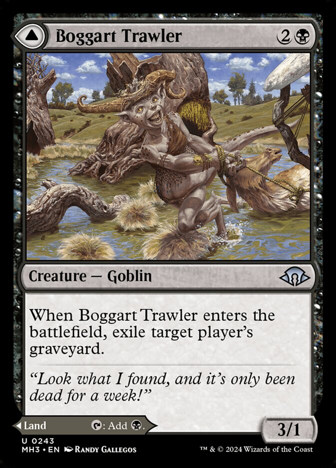 Magic the Gathering Card - Boggart Trawler - MTG Circle