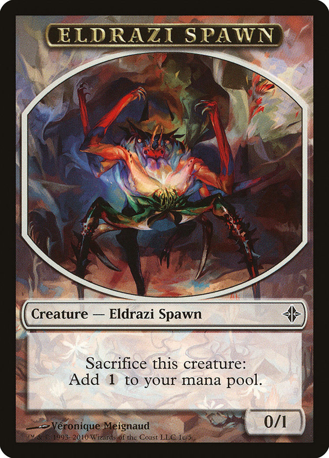 Magic the Gathering Card - Eldrazi Spawn - MTG Circle