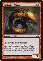 Magic the Gathering Card - Battering Sliver - MTG Circle