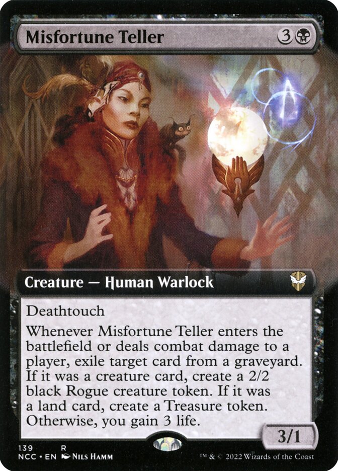 Magic the Gathering Card - Misfortune Teller - MTG Circle