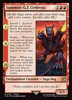 Magic the Gathering Card - Summon: G.F. Cerberus - MTG Circle