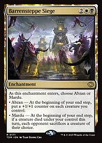 Magic the Gathering Card - Barrensteppe Siege - MTG Circle