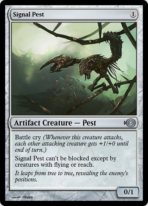 Magic the Gathering Card - Signal Pest - MTG Circle