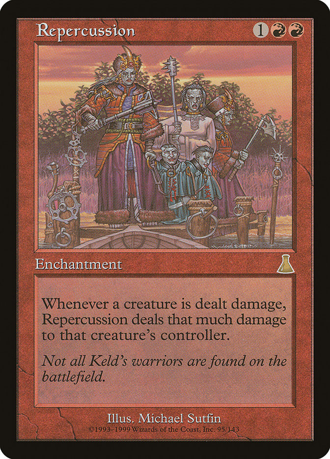 Magic the Gathering Card - Repercussion - MTG Circle