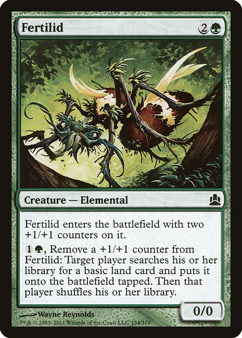 Magic the Gathering Card - Fertilid - MTG Circle