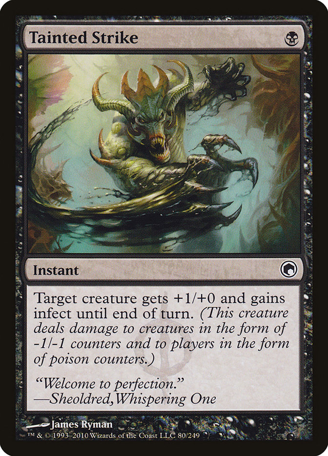 Magic the Gathering Card - Tainted Strike - MTG Circle