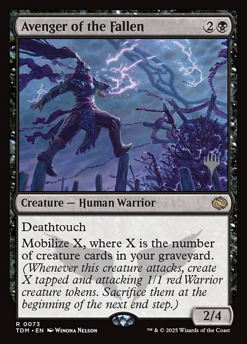 Magic the Gathering Card - Avenger of the Fallen - MTG Circle