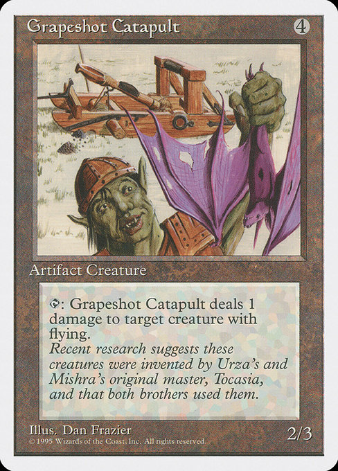 Magic the Gathering Card - Grapeshot Catapult - MTG Circle