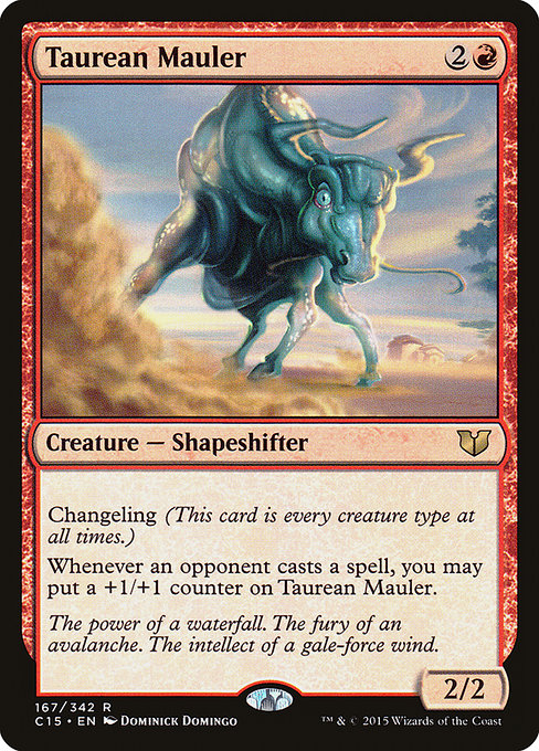 Magic the Gathering Card - Taurean Mauler - MTG Circle