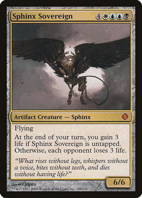Magic the Gathering Card - Sphinx Sovereign - MTG Circle