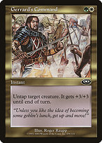 Magic the Gathering Card - Gerrard's Command - MTG Circle