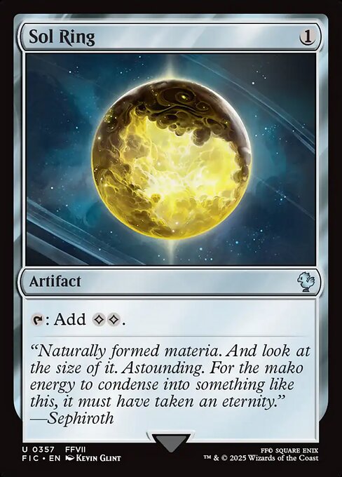 Magic the Gathering Card - Sol Ring - MTG Circle