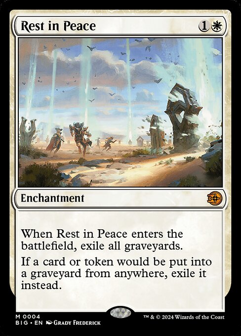 Magic the Gathering Card - Rest in Peace - MTG Circle