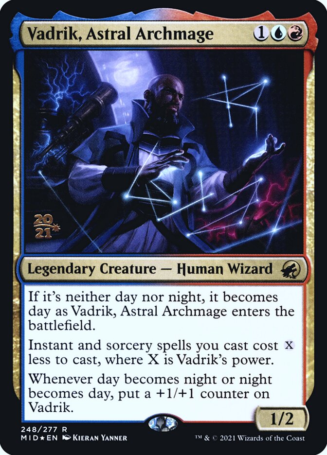 Magic the Gathering Card - Vadrik, Astral Archmage - MTG Circle