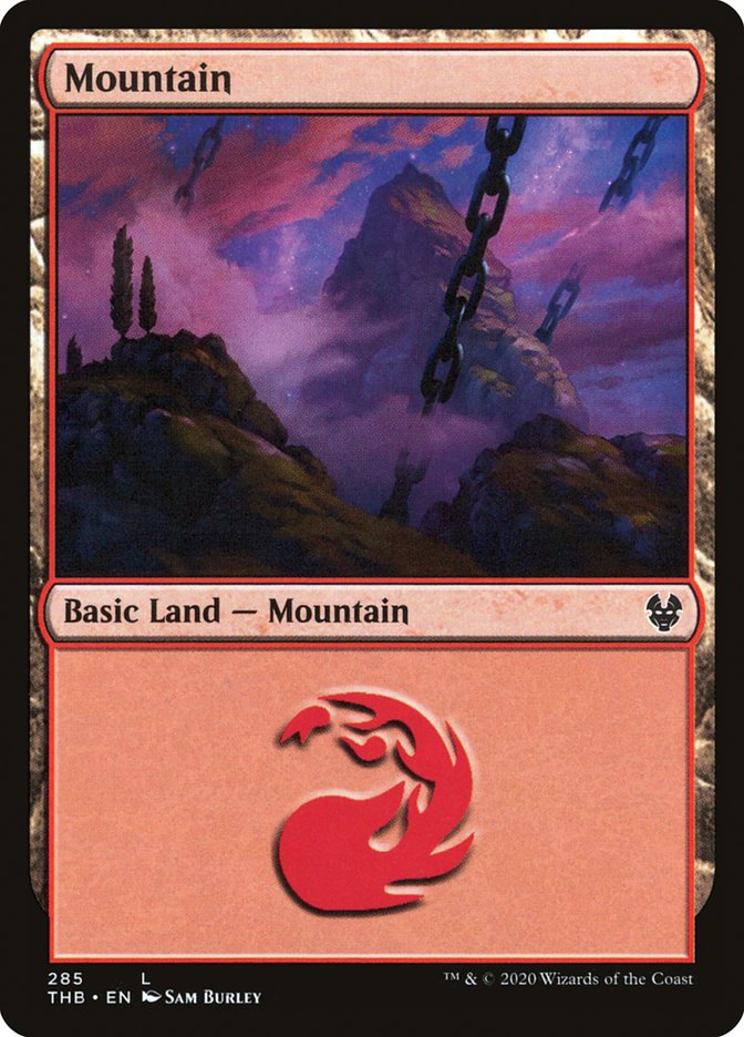 Magic the Gathering Card - Mountain - MTG Circle