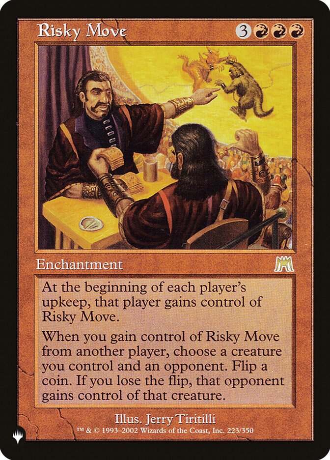 Magic the Gathering Card - Risky Move - MTG Circle