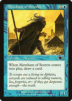 Magic the Gathering Card - Merchant of Secrets - MTG Circle
