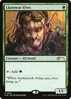 Magic the Gathering Card - Llanowar Elves - MTG Circle