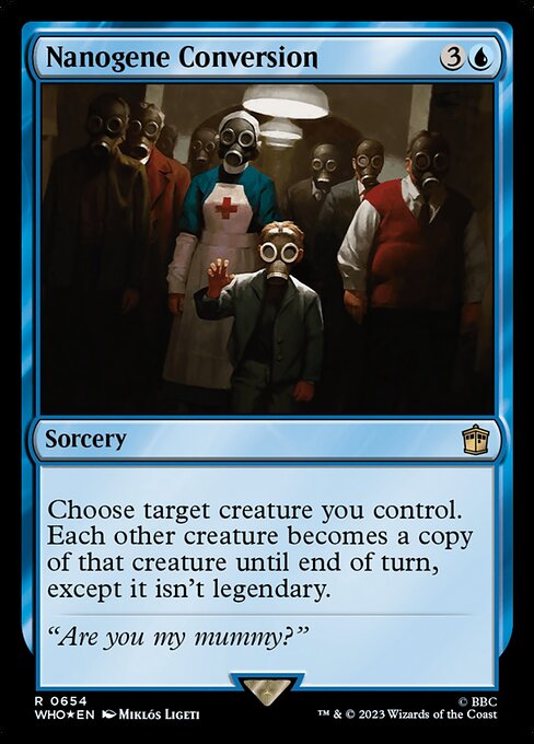 Magic the Gathering Card - Nanogene Conversion - MTG Circle