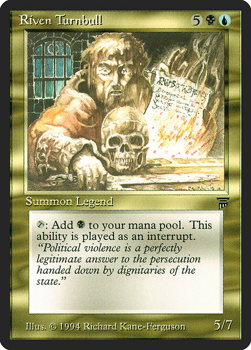 Magic the Gathering Card - Riven Turnbull - MTG Circle