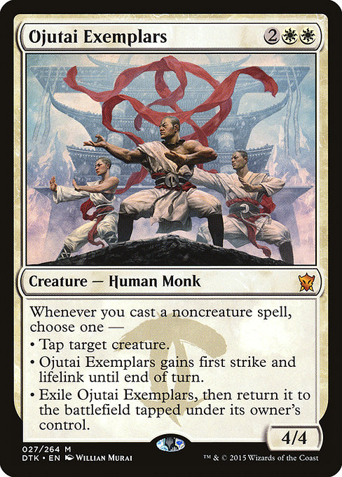 Magic the Gathering Card - Ojutai Exemplars - MTG Circle