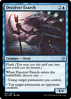 Magic the Gathering Card - Deceiver Exarch - MTG Circle