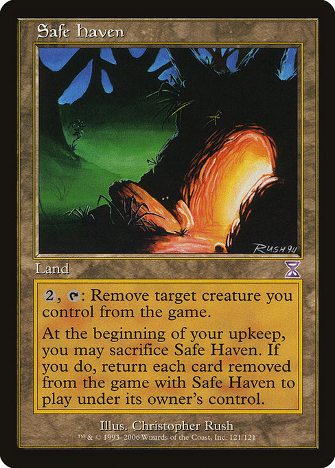 Magic the Gathering Card - Safe Haven - MTG Circle