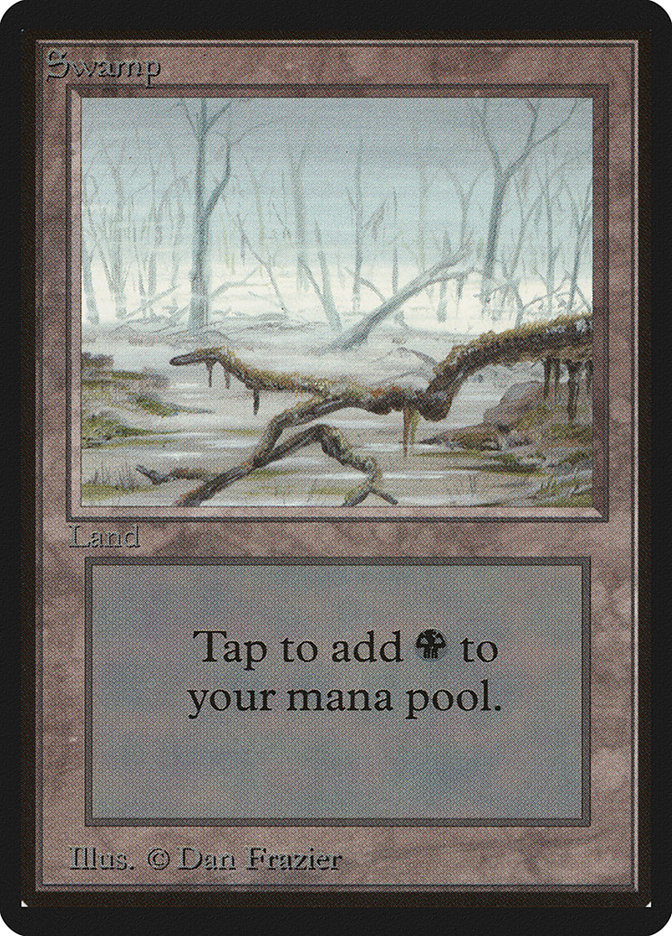 Magic the Gathering Card - Swamp - MTG Circle