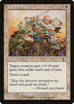 Magic the Gathering Card - Guided Strike - MTG Circle