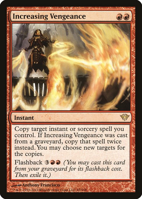 Magic the Gathering Card - Increasing Vengeance - MTG Circle
